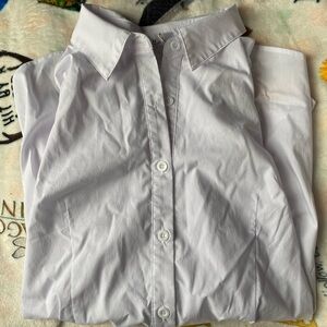 White Button-Up Shirt